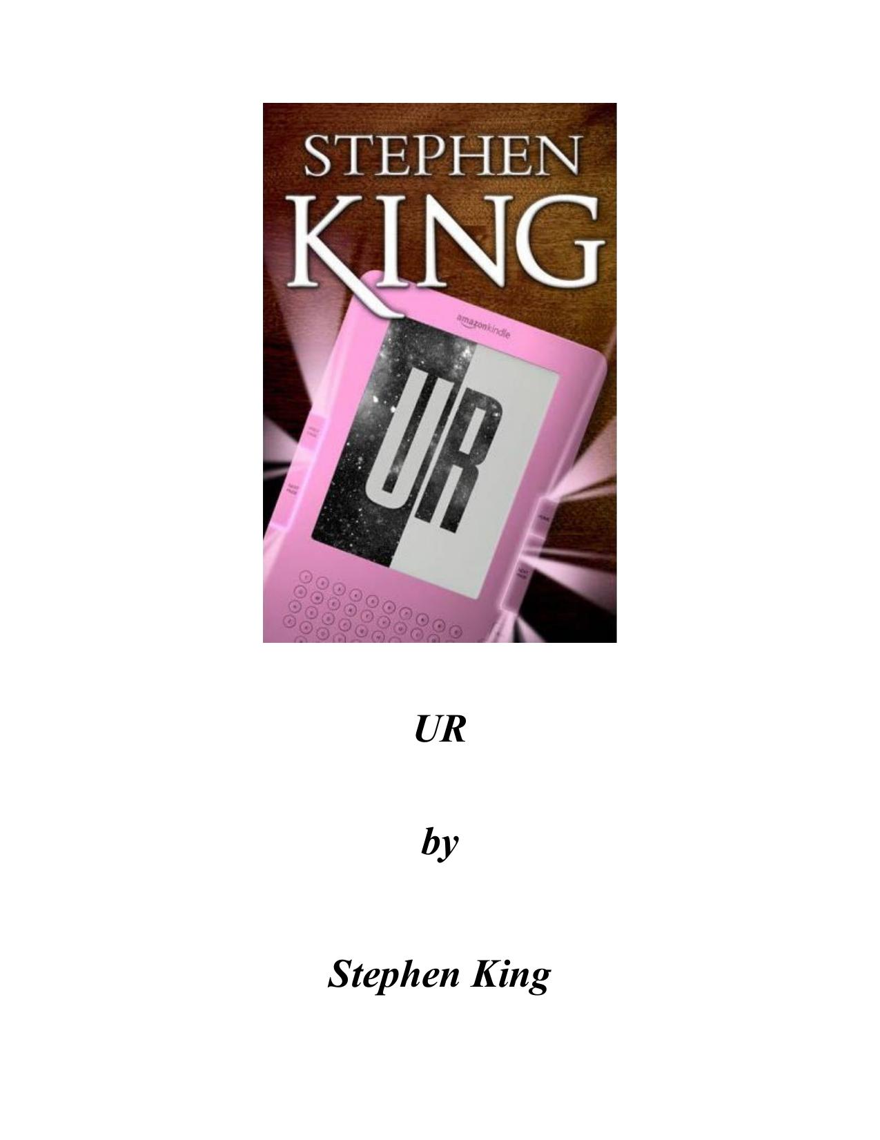 King, Stephen - UR