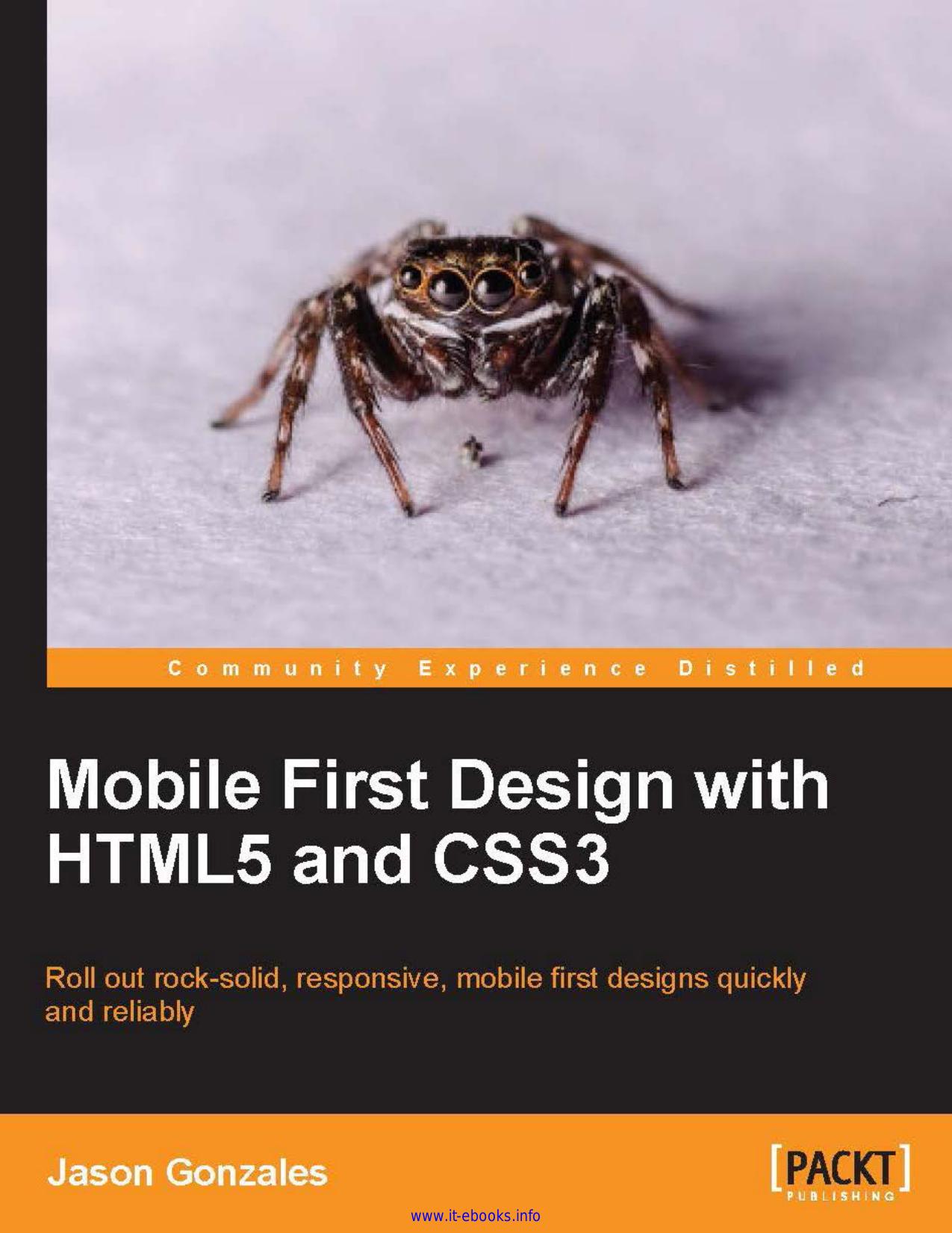 Mobile First Design with HTML5 and CSS3