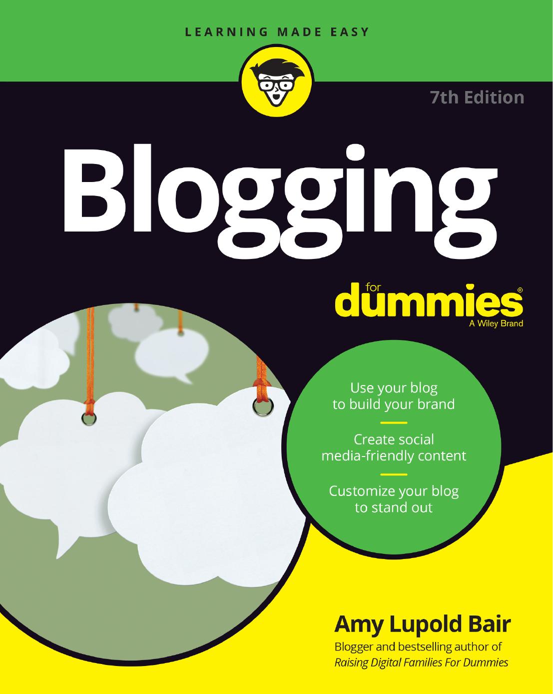 Blogging For Dummies®, 7th Edition