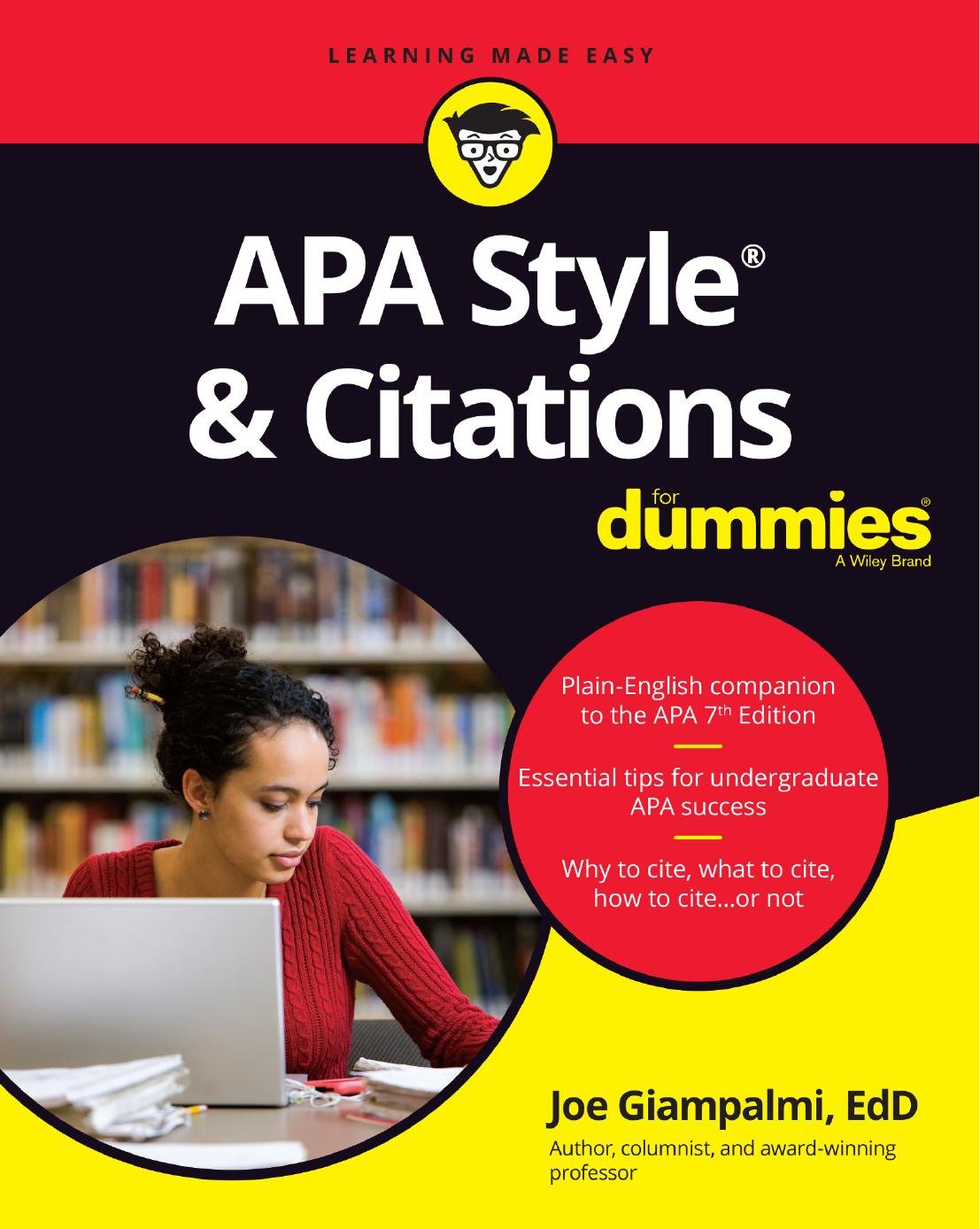 APA Style® & Citations For Dummies