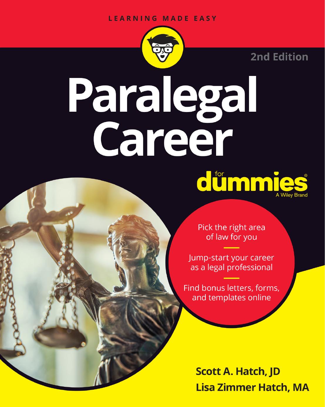 Paralegal Career For Dummies®, 2nd Edition