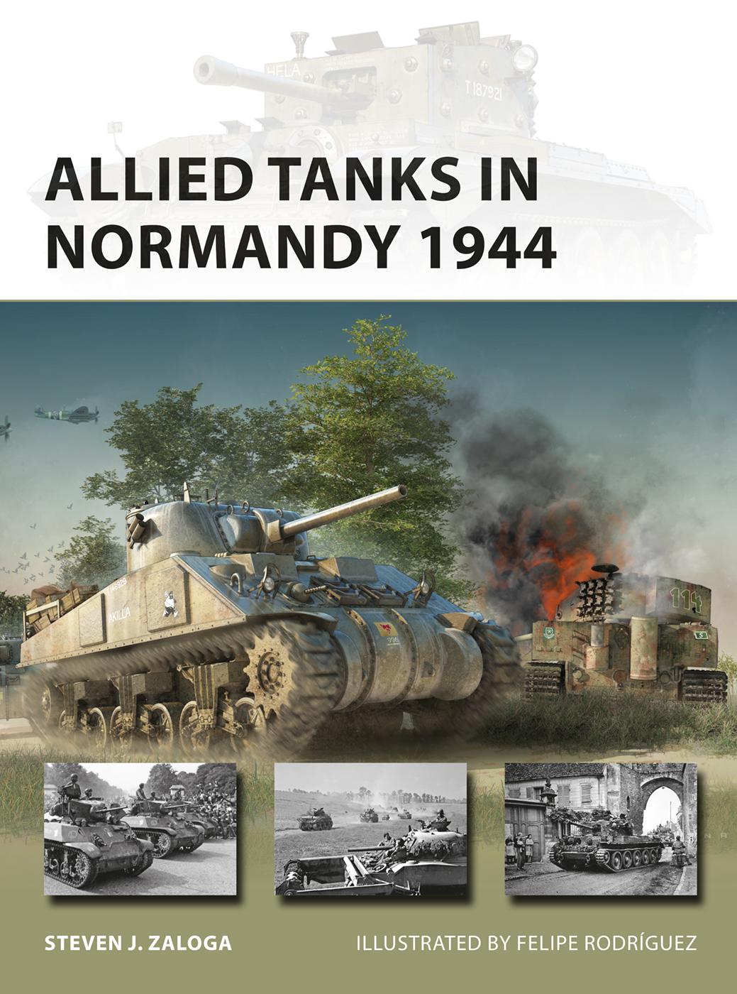 Allied Tanks in Normandy 1944