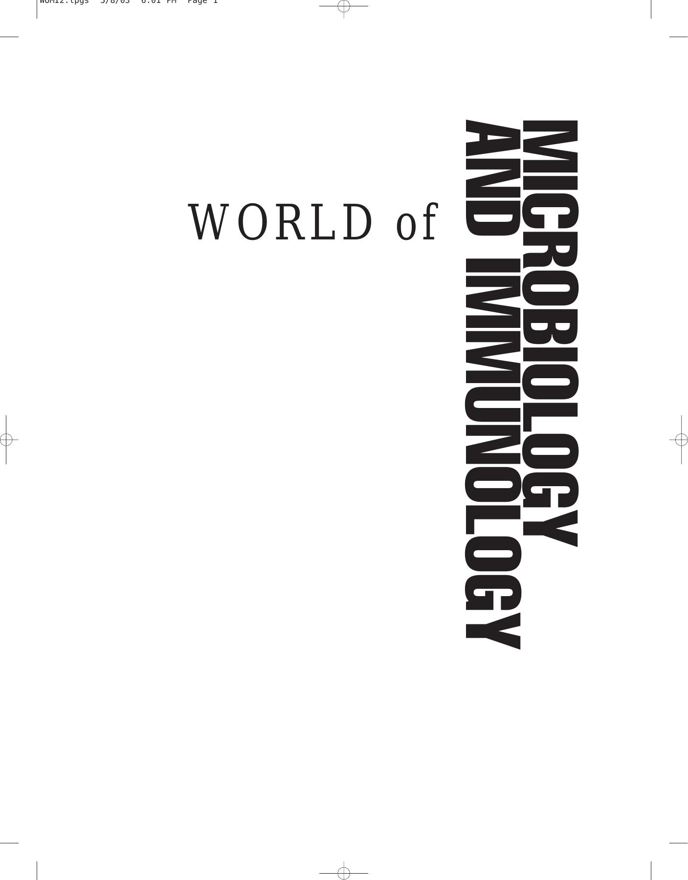 World Of Microbiology And Immunology Vol. 2