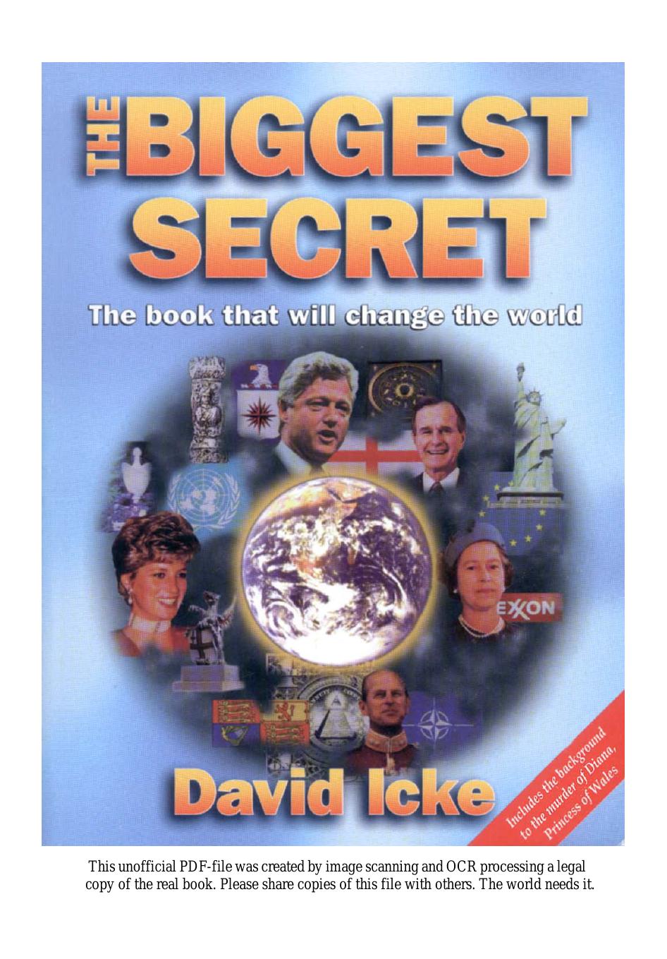 The Biggest Secret - The book that will change the world