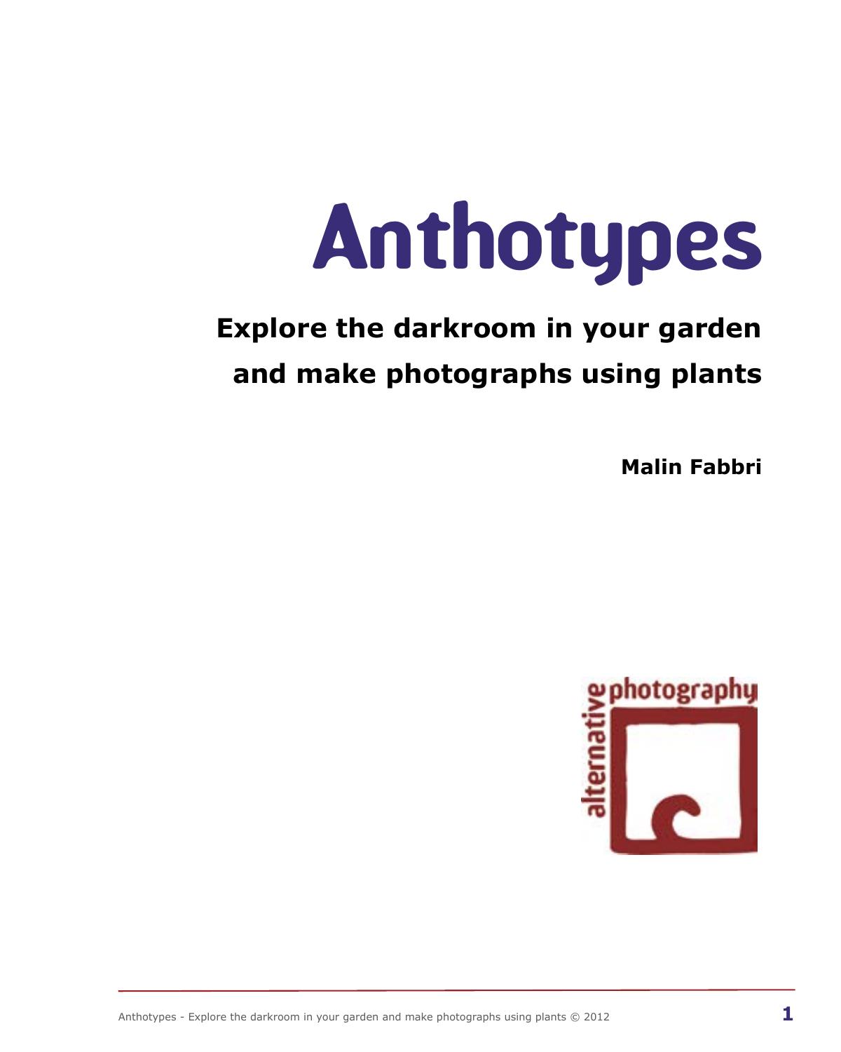 Anthotypes