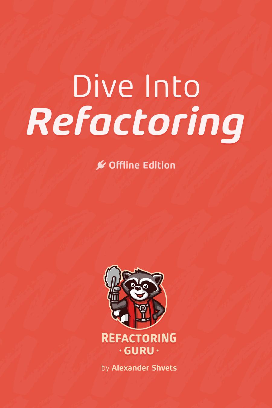 Dive Into Refactoring (Java)