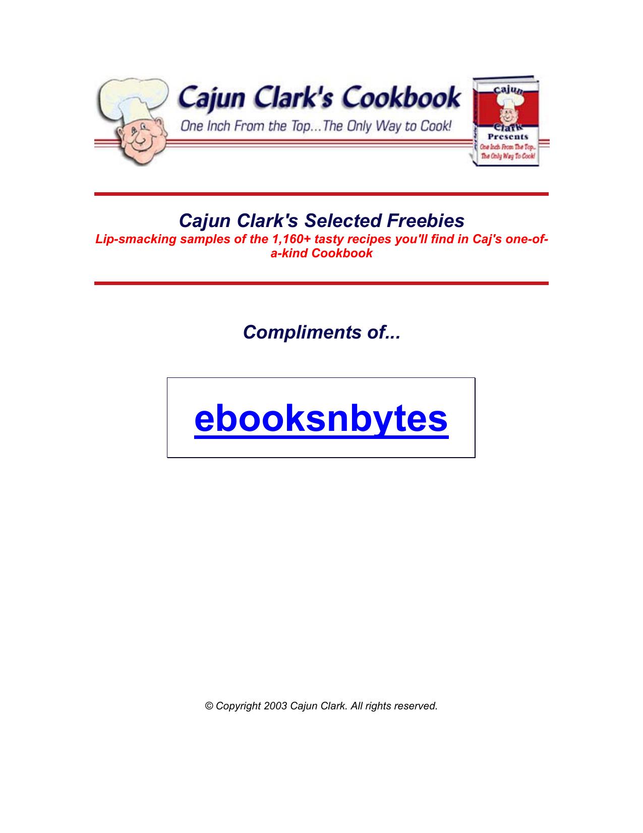 Cajun Recipes