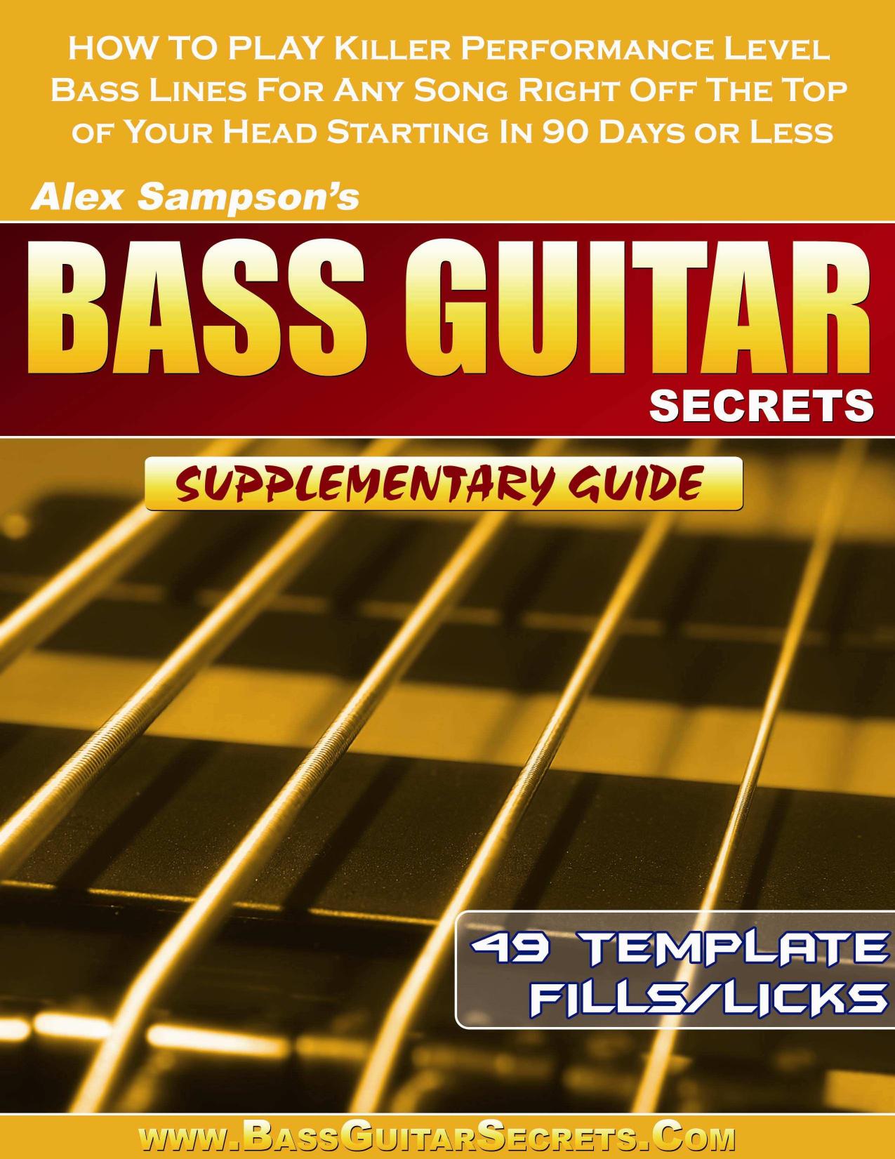 Bass Guitar Secrets - Home Study Course