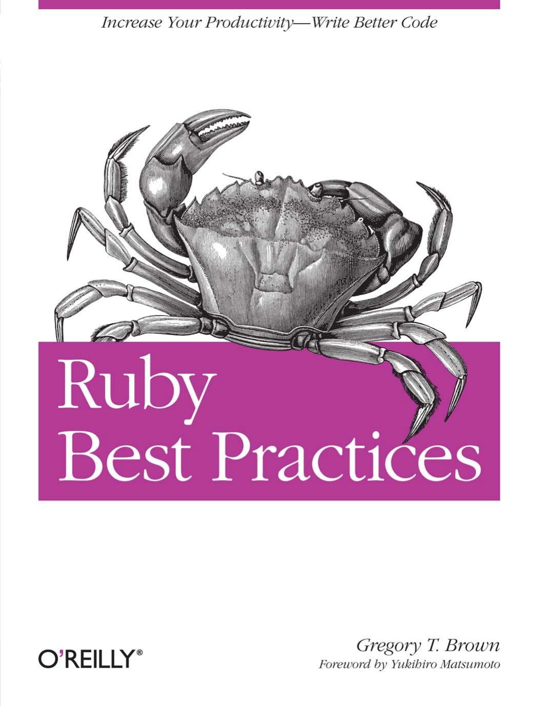 Ruby Best Practices