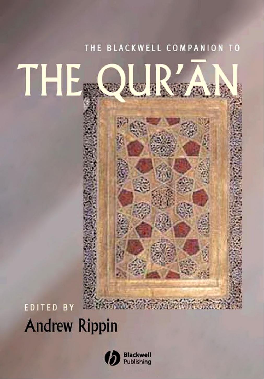 The Blackwell Companion to the Qur'an