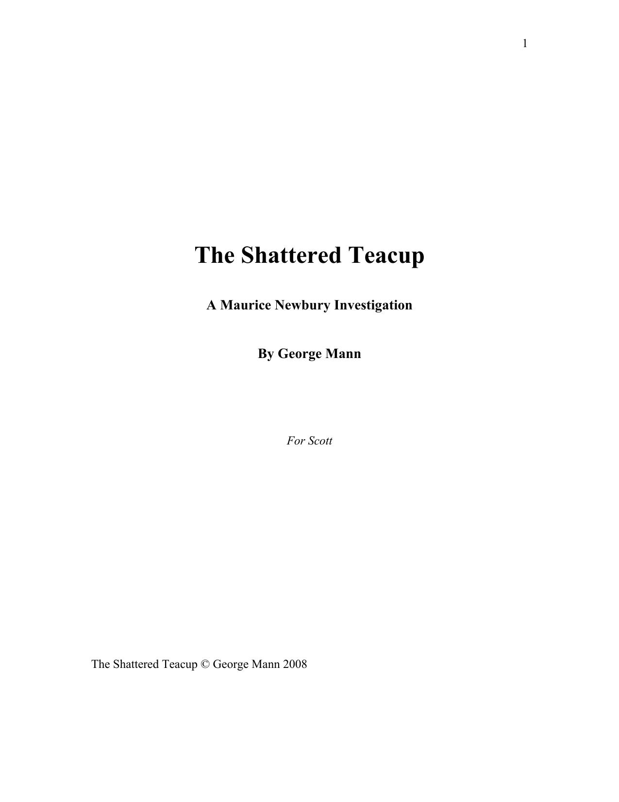 The Shattered Teacup