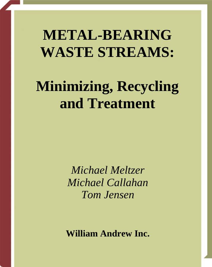 Metal-bearing Waste Streams