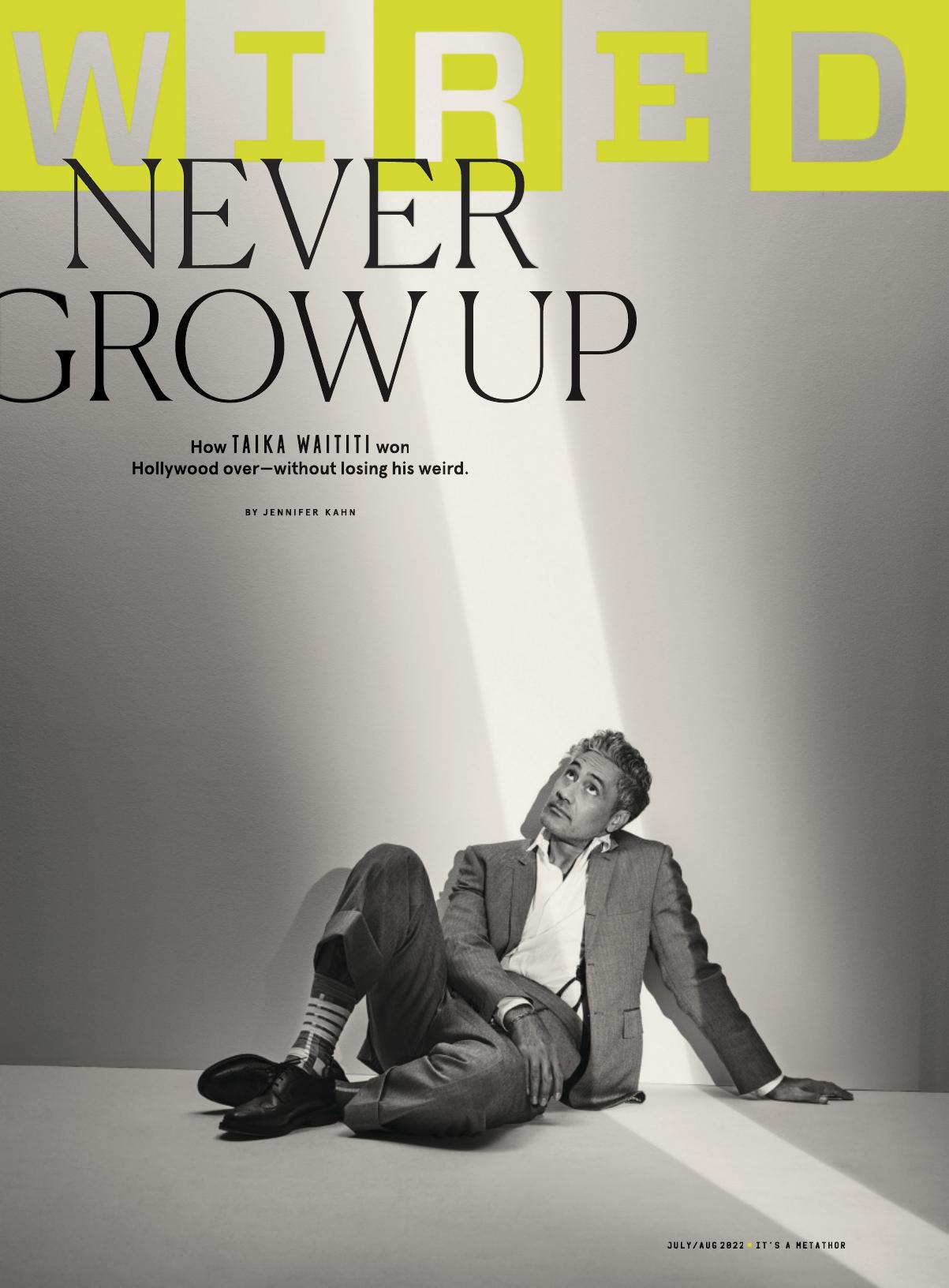 Wired: Never Grow Up