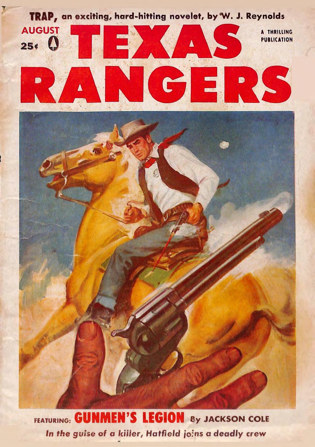 Texas Rangers - August 1957