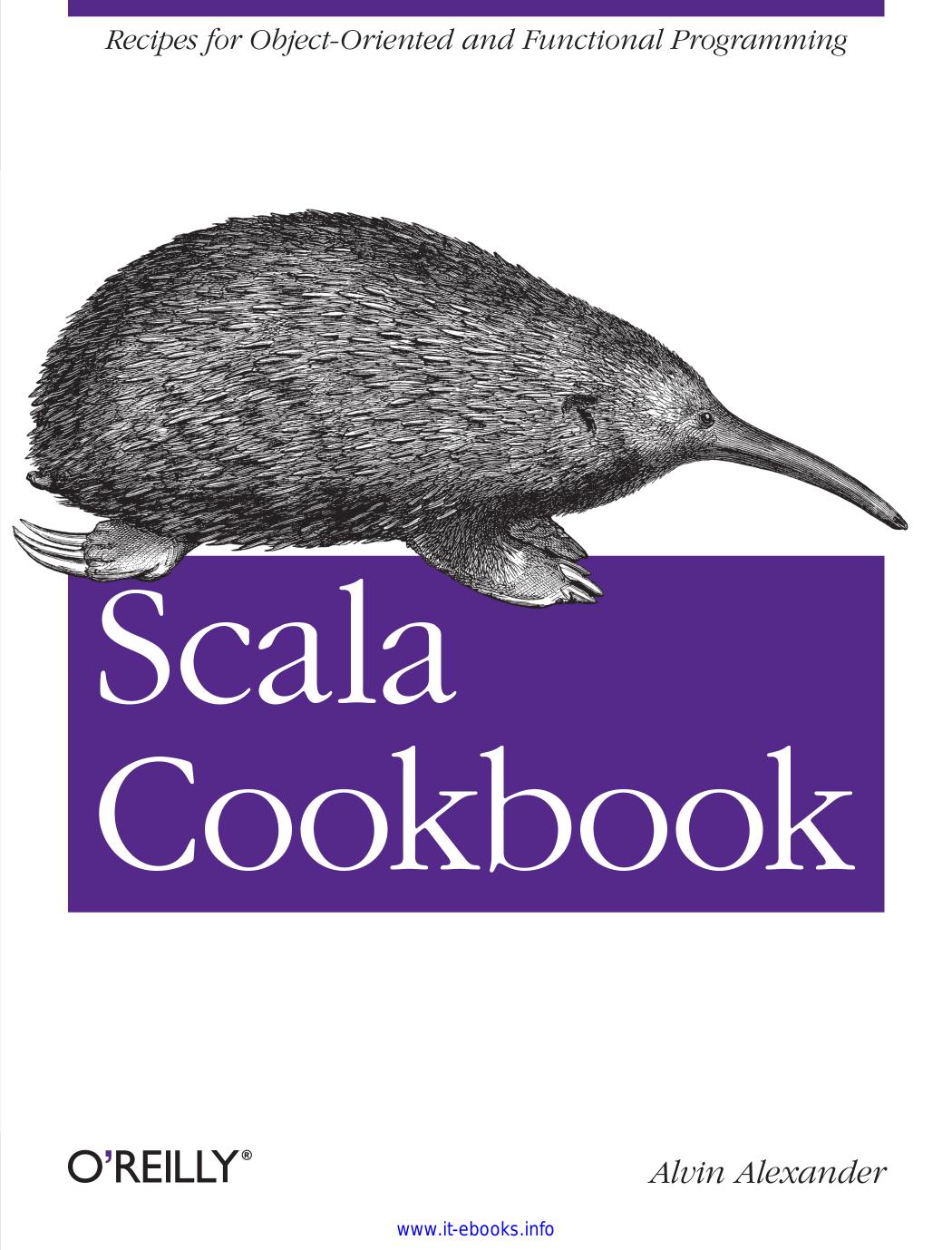 Scala Cookbook