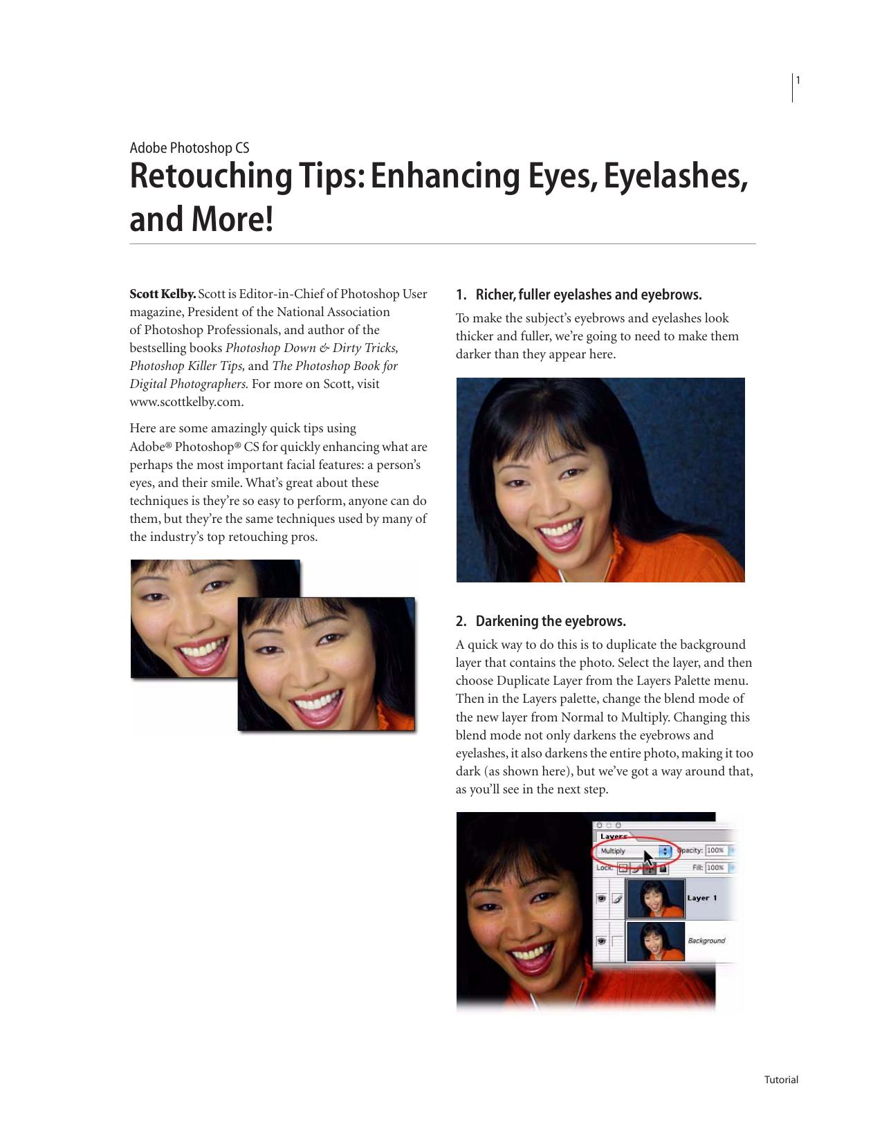 Retouching Tips: Enhancing Eyes, Eyelashes, and More!