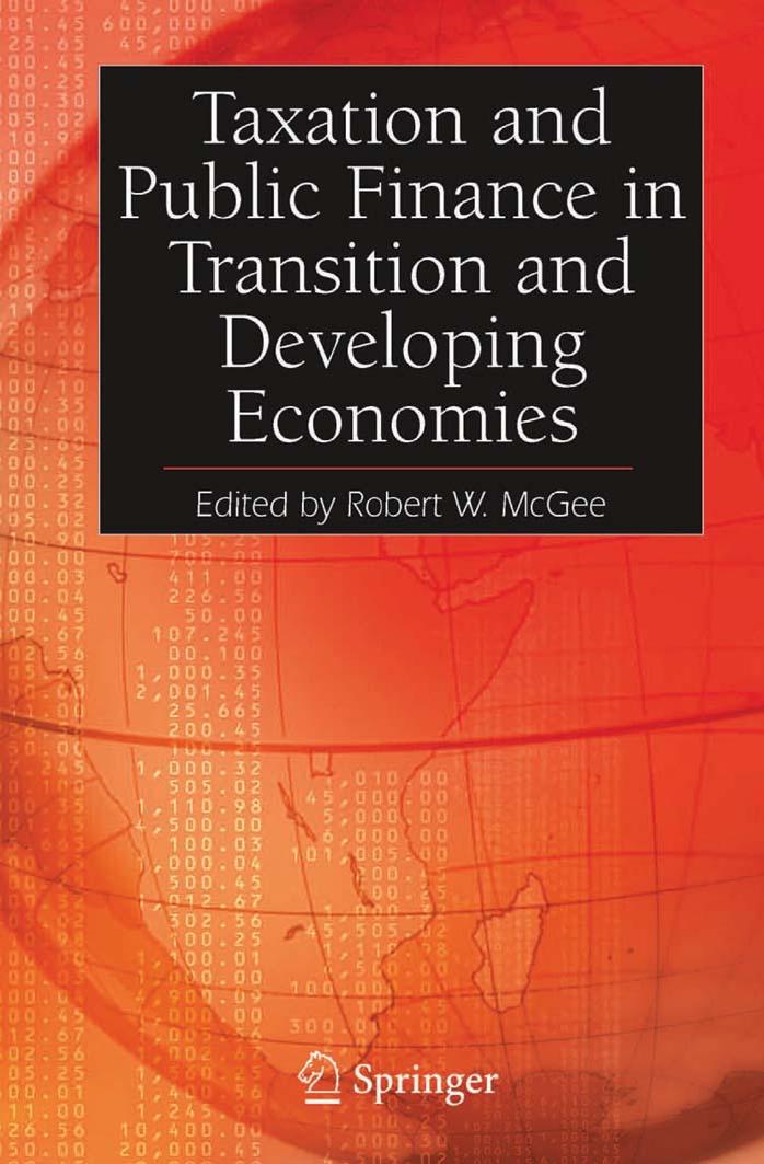 Taxation and Public Finance in Transition and Developing Economies