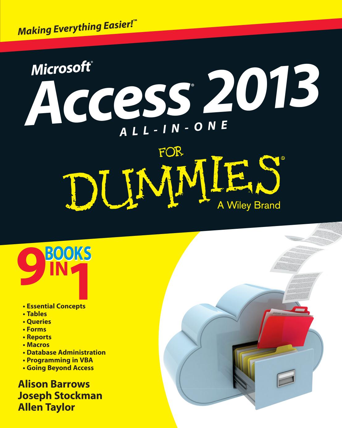 Access® 2013 All-in-One For Dummies®