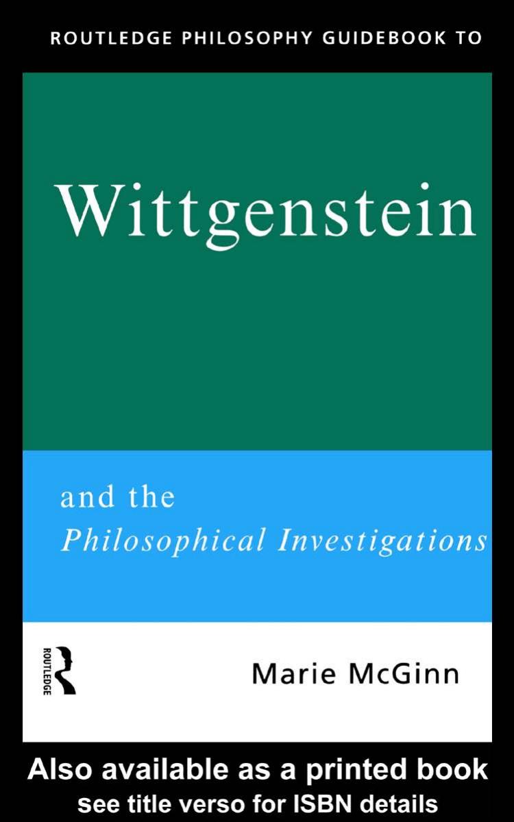 Wittgenstein and the Philosophical Investigations