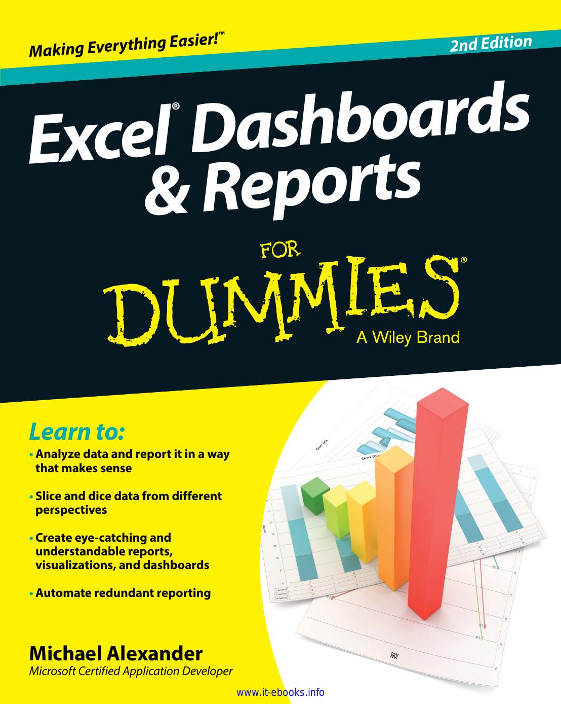 Excel Dashboards & Reports For Dummies, 2nd Edition