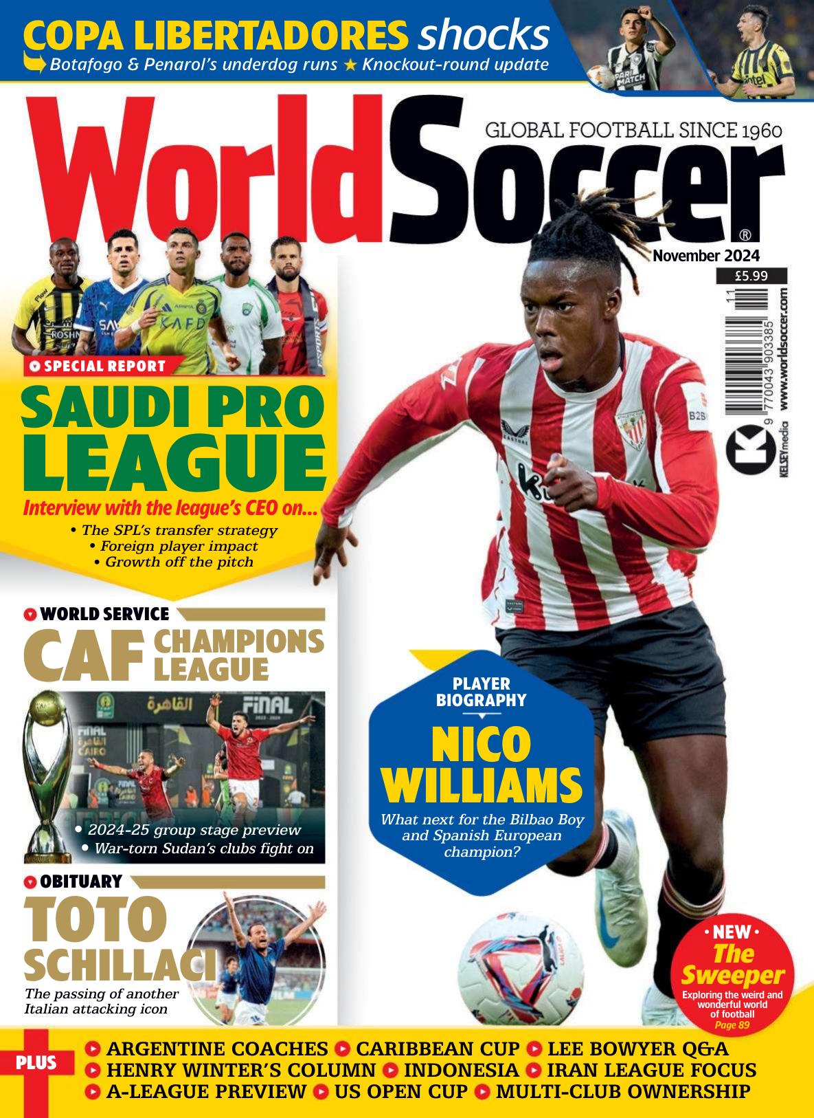 World Soccer - November 2024 UK