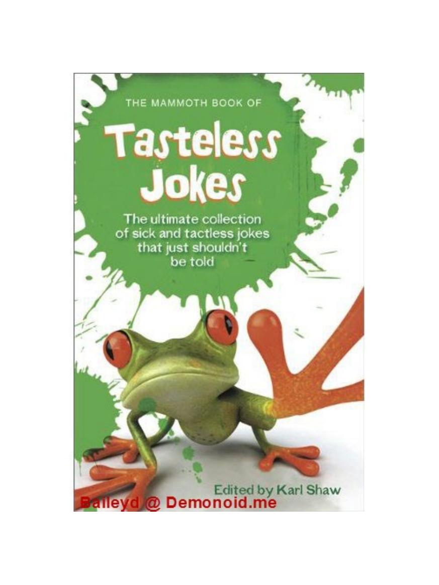 The Mammoth Book of Tasteless Jokes