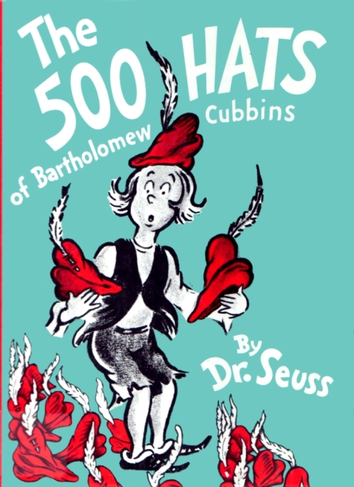 2. The 500 Hats of Bartholomew Cubbins (1938)