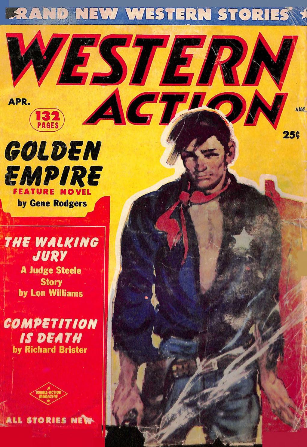 Western Action Novels - April 1954