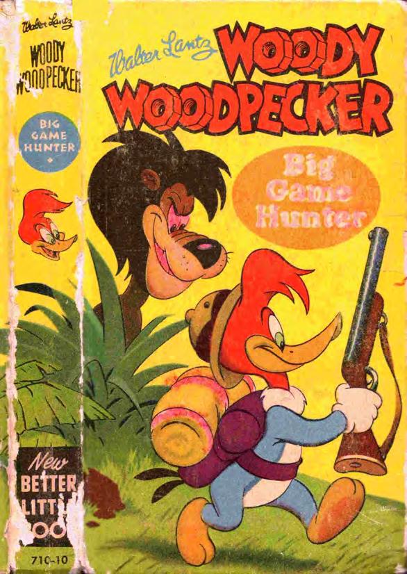 Woody Woodpecker - Big Game Hunter (1950) BLB