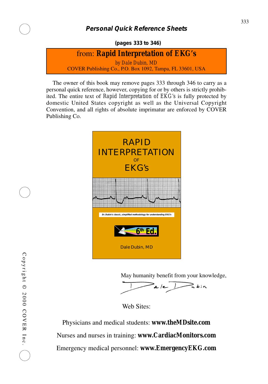 PQR 12 EKG