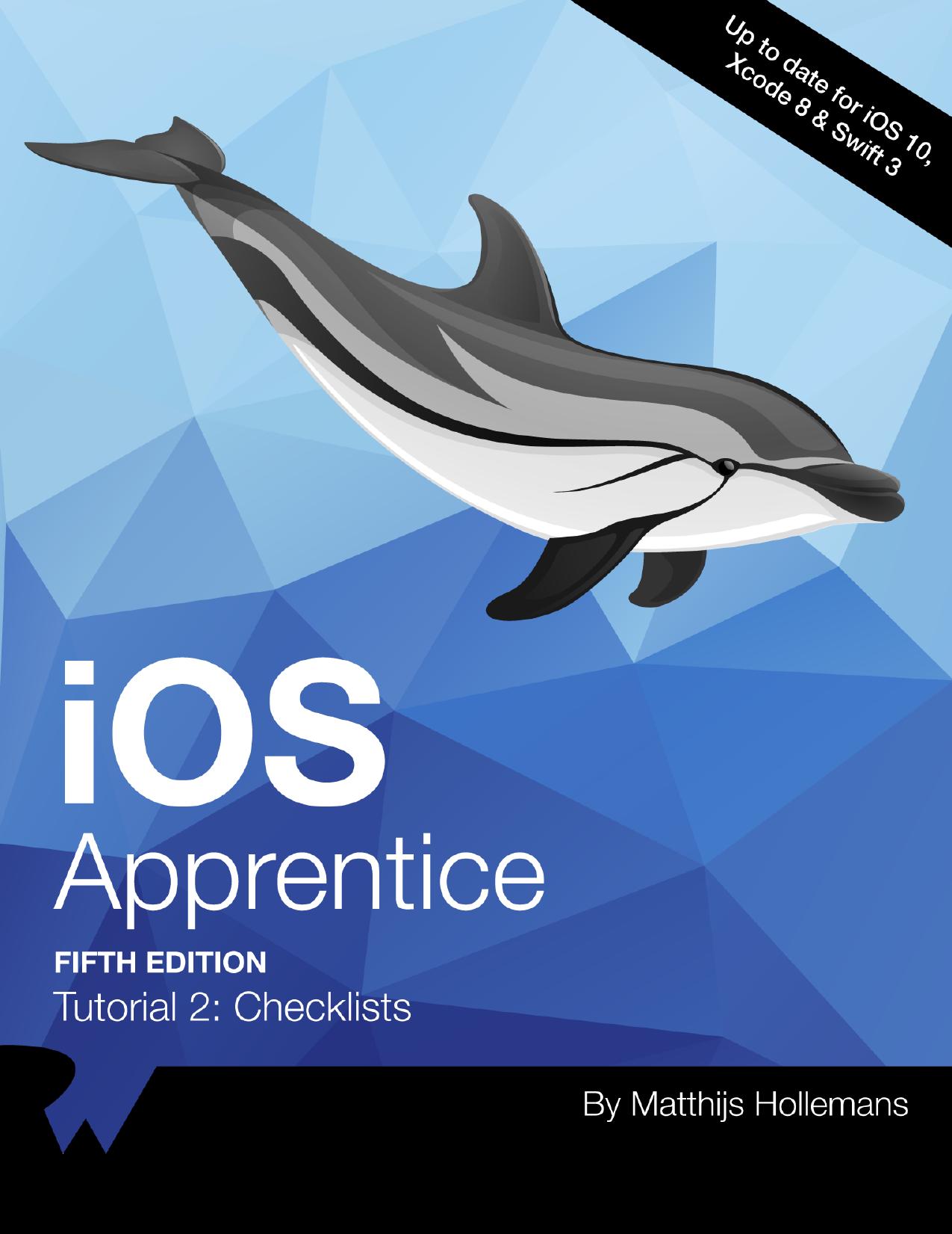 Hollemans - iOS Apprentice 2. Checklists,