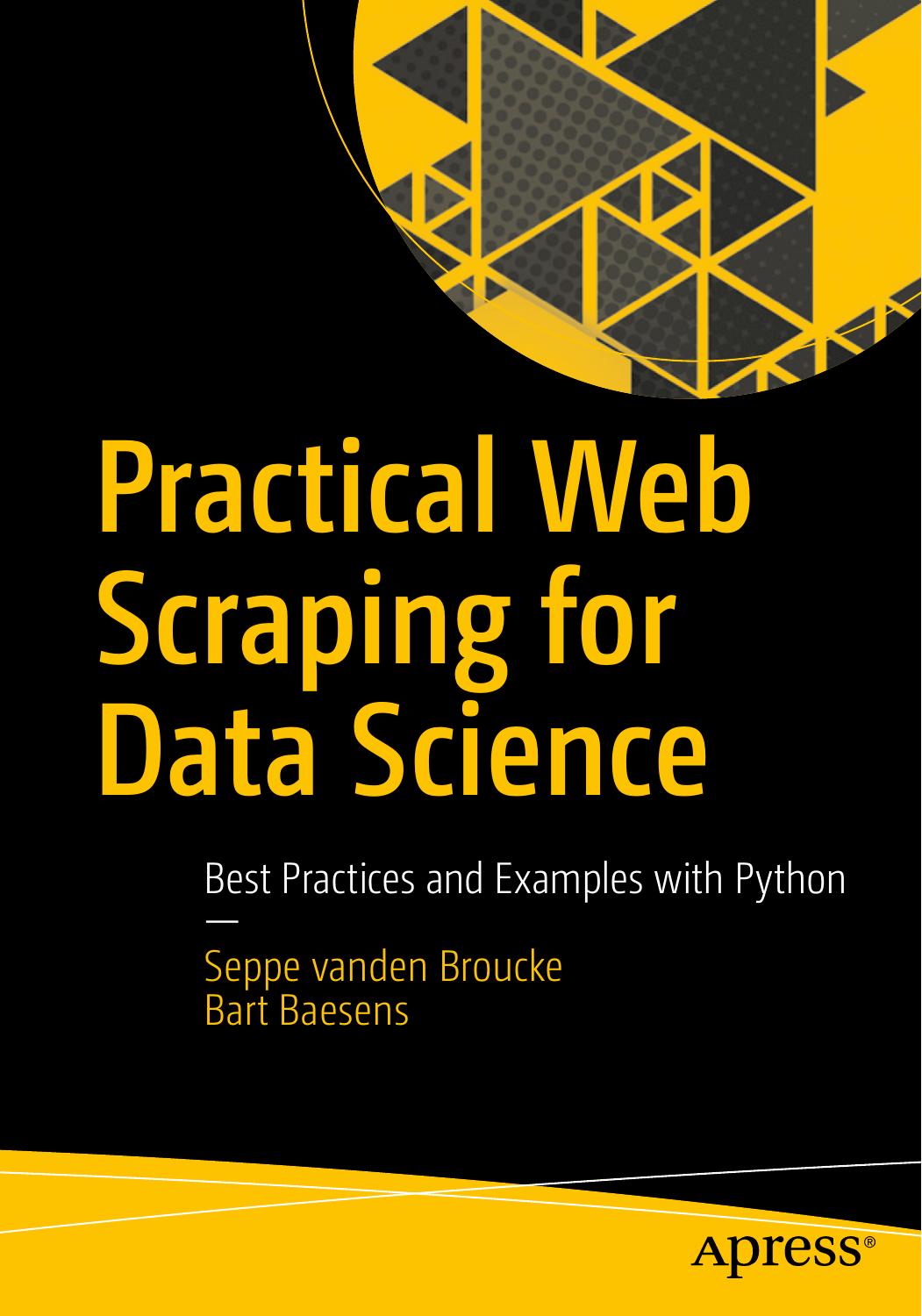 Broucke, Baesens - Practical Web Scraping