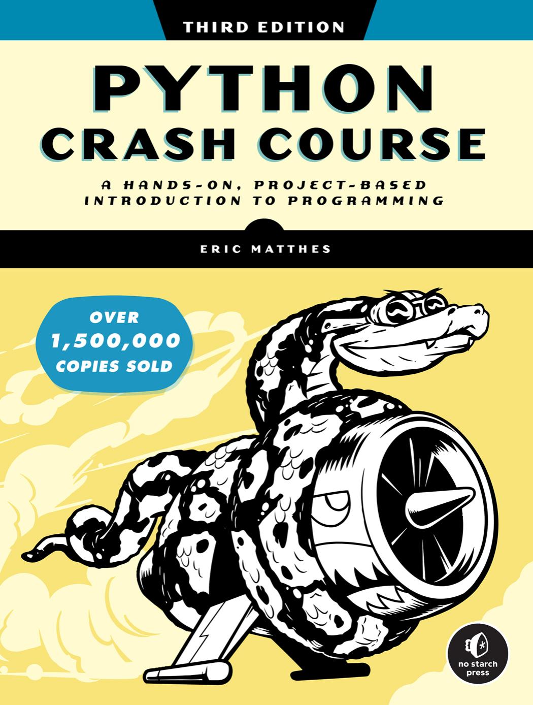 Python Crash Course, 3rd Edition