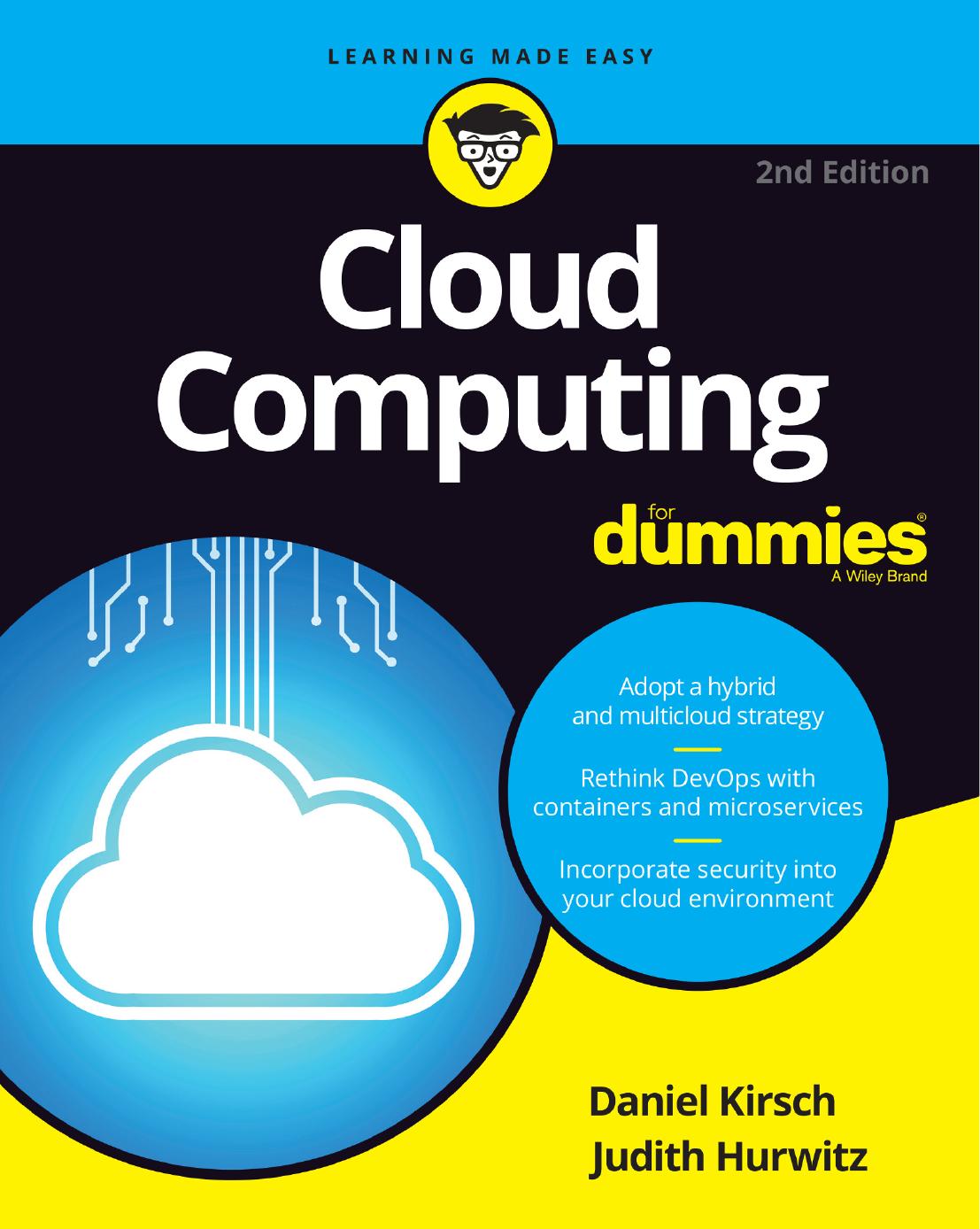 Cloud Computing For Dummies®, 2nd Edition