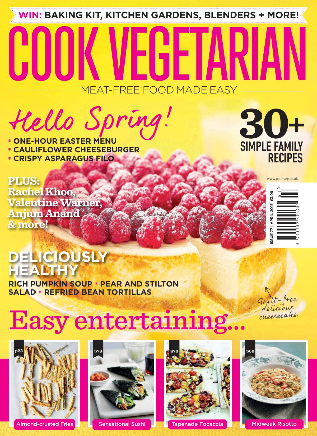 Cook Vegetarian - April 2015