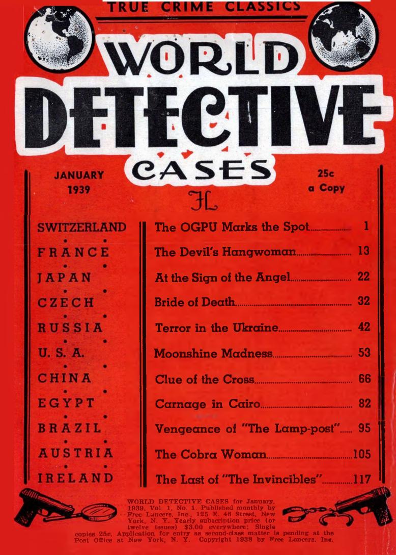 World Detective Cases - January 1939