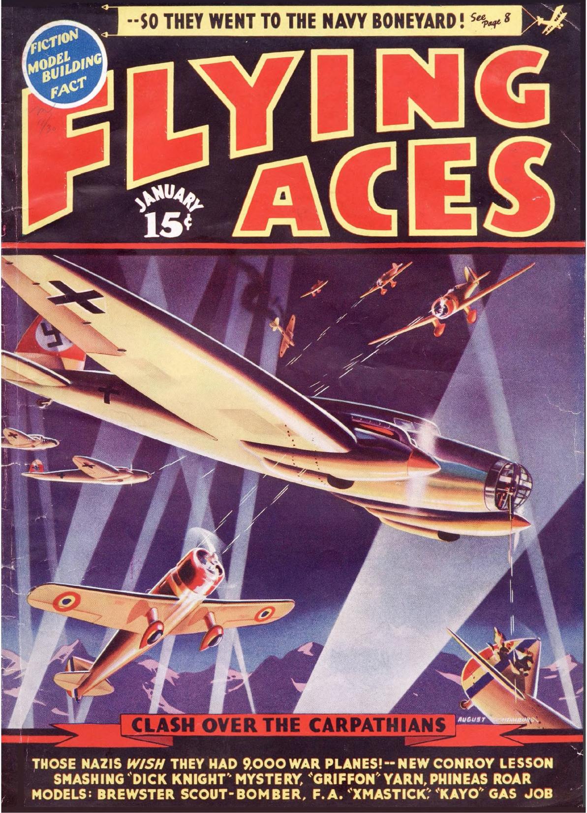 Flying Aces - January 1939