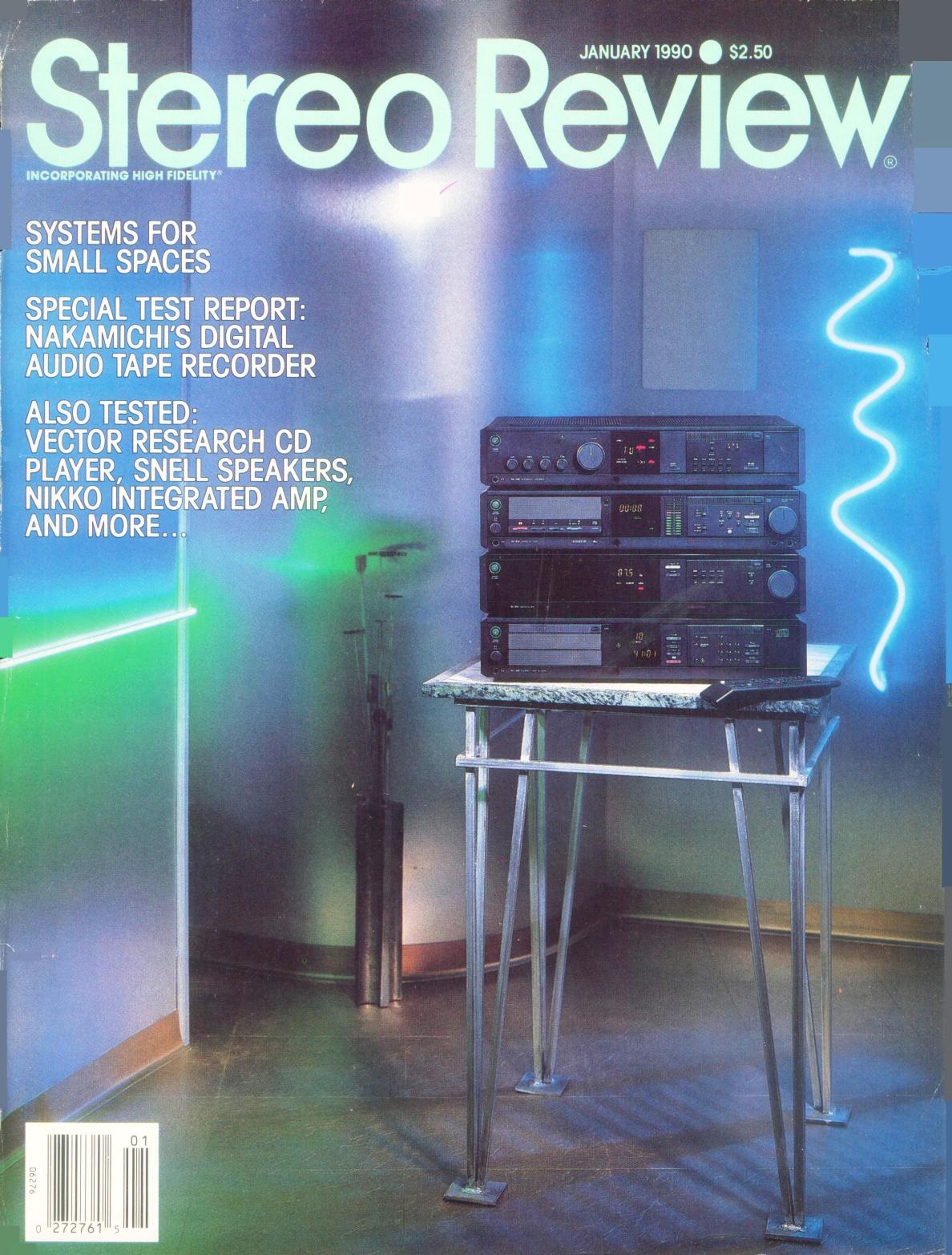 Stereo Review - January 1990