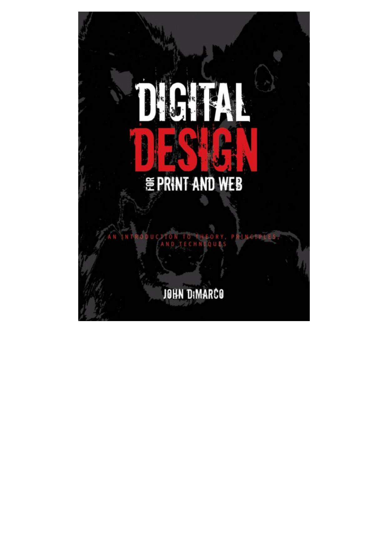 Digital Design for Print and Web