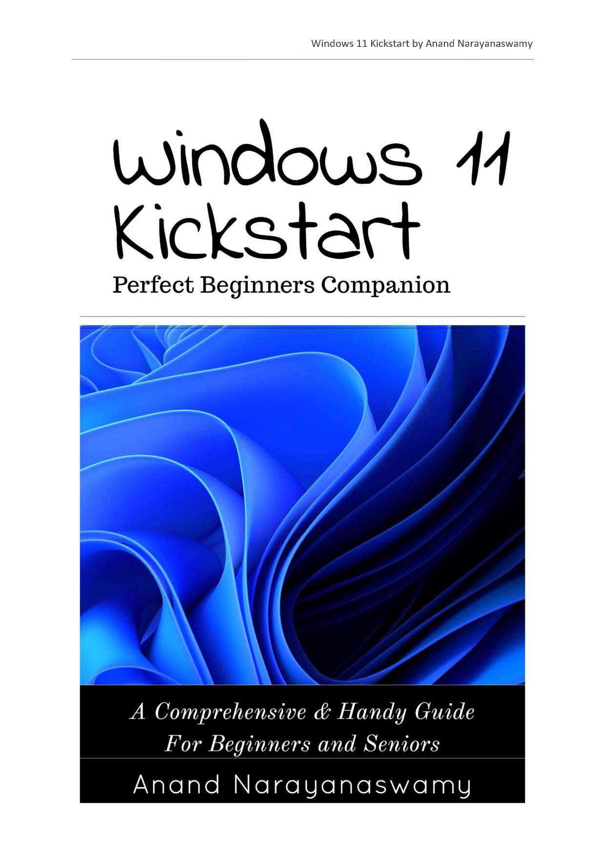 Windows 11 Kickstart by Anand Narayanaswamy