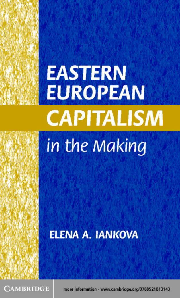 Eastern European Capitalism in the Making