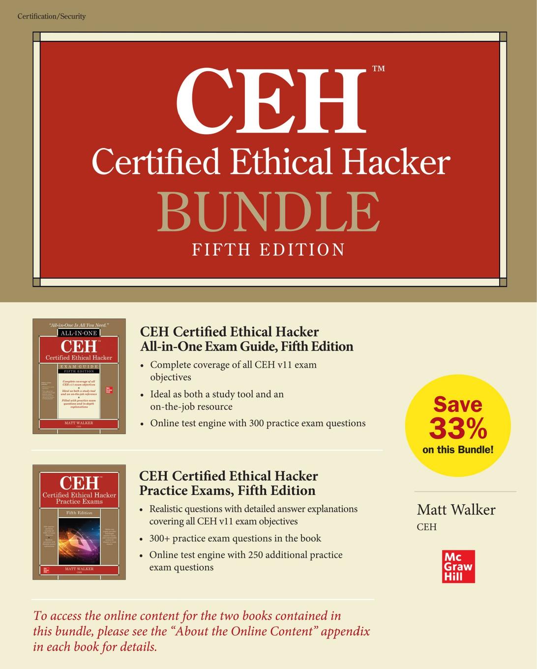 CEH Certified Ethical Hacker Bundle, E-Book