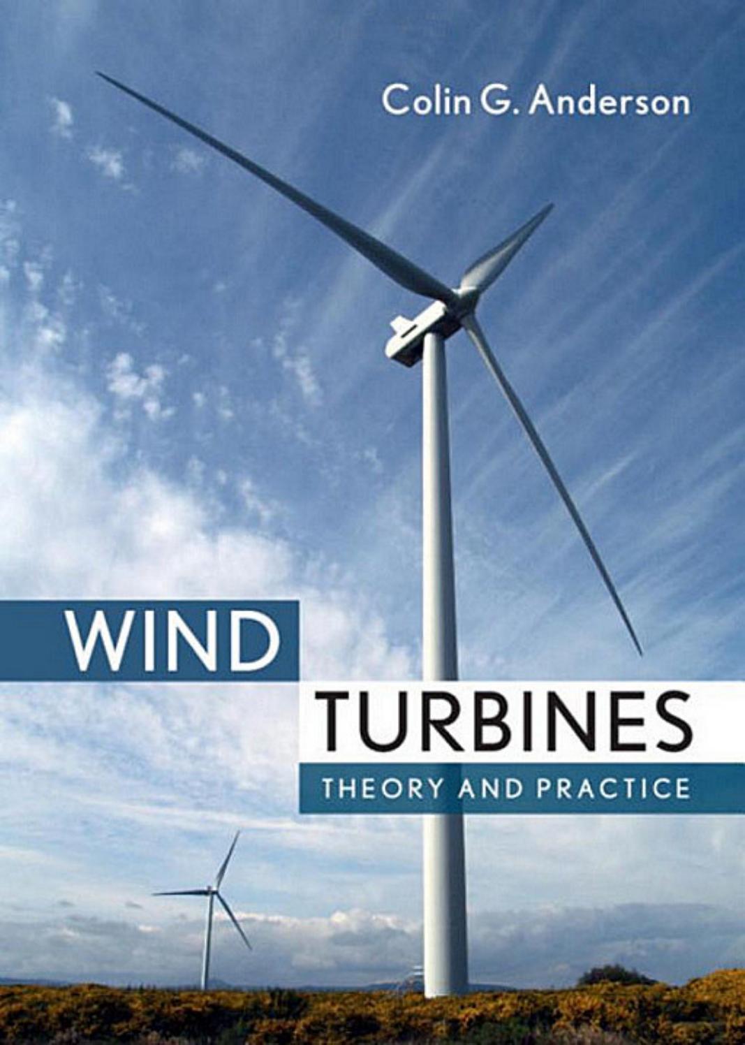 Wind Turbines: Theory and Practice