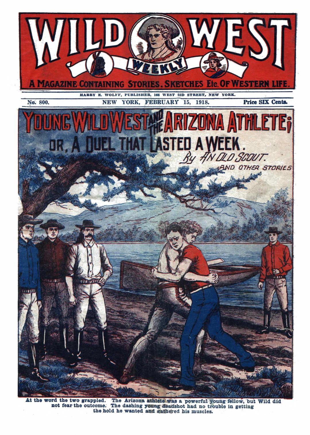 Wild West Weekly - 15 February 1918