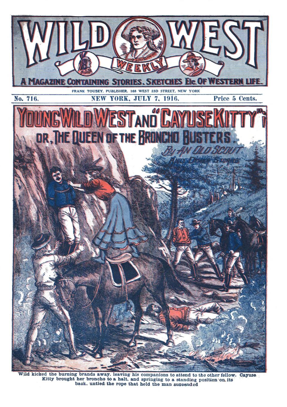 Wild West Weekly - 7 July 1916