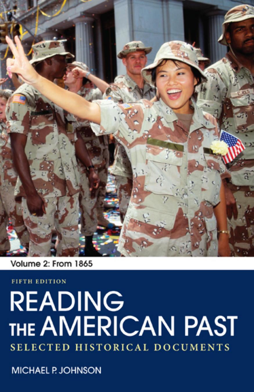 Reading the American Past, Volume II - Fro