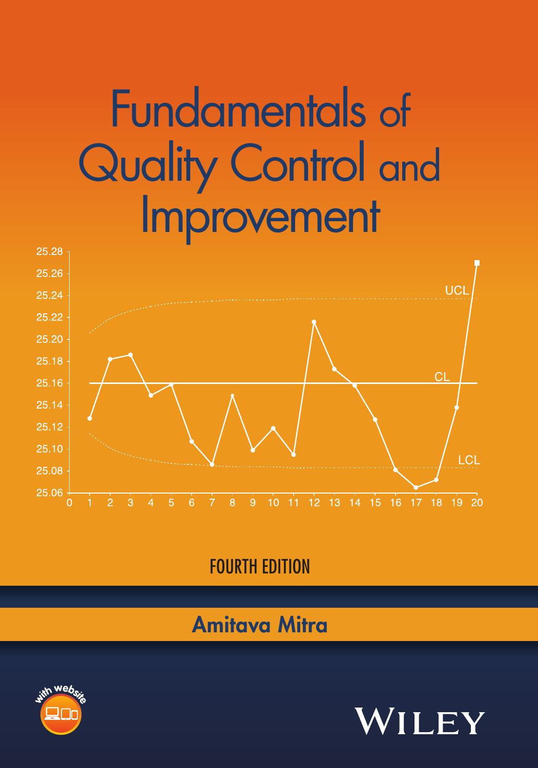 Fundamentals of Quality Control and Improvement