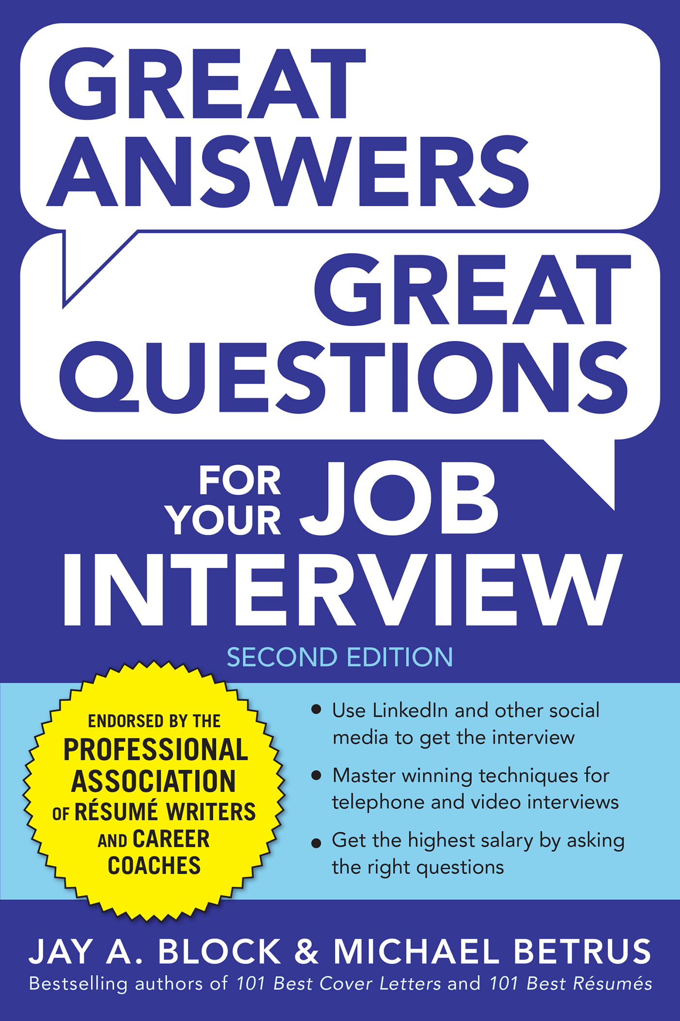 Great Answers, Great Questions For Your Job Interview