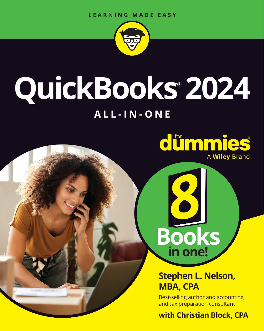 QuickBooks® 2024 All-in-One For Dummies®