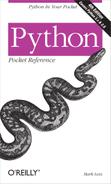 Python Pocket Reference, 4th Edition